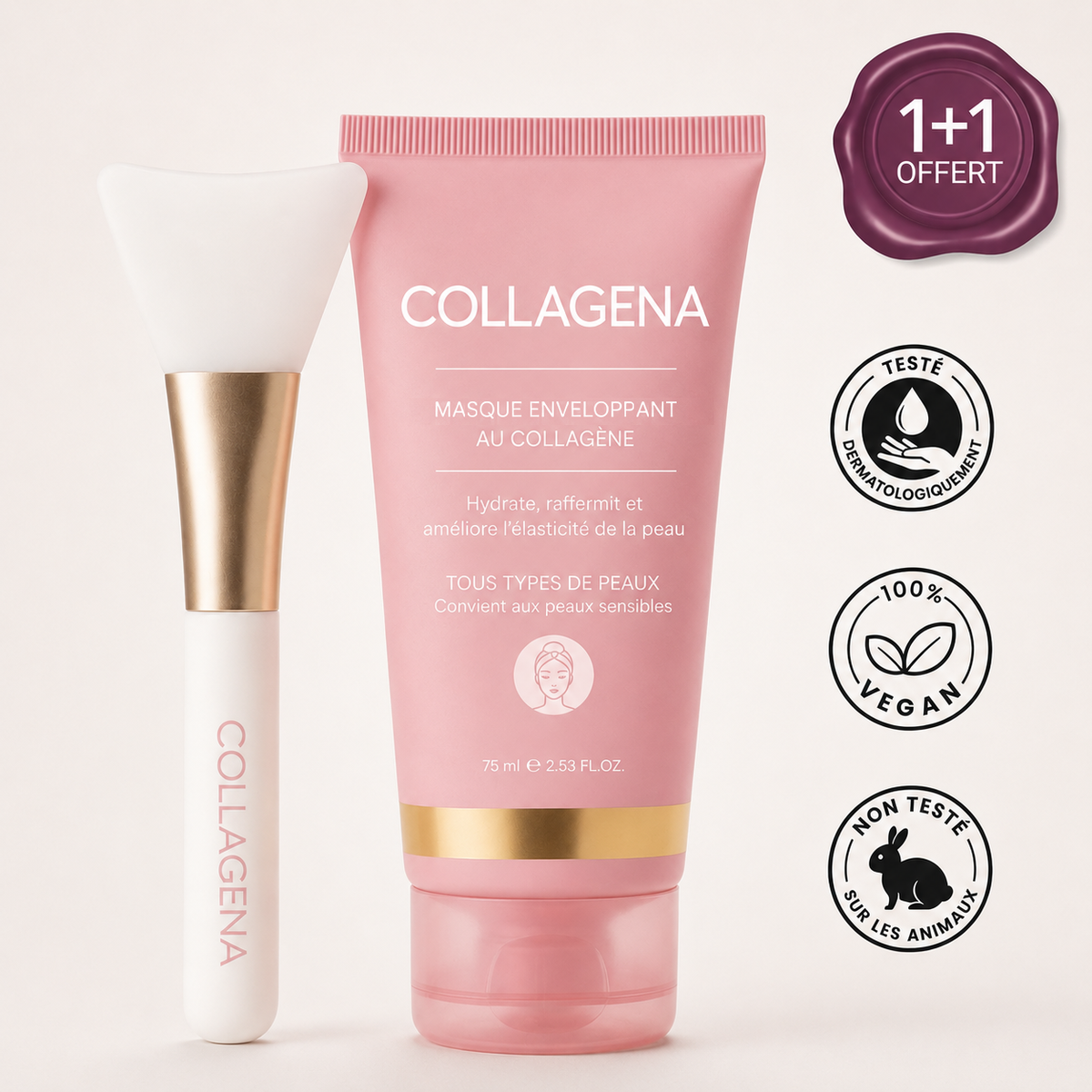Masque Bio-Collagène + Pinceau
